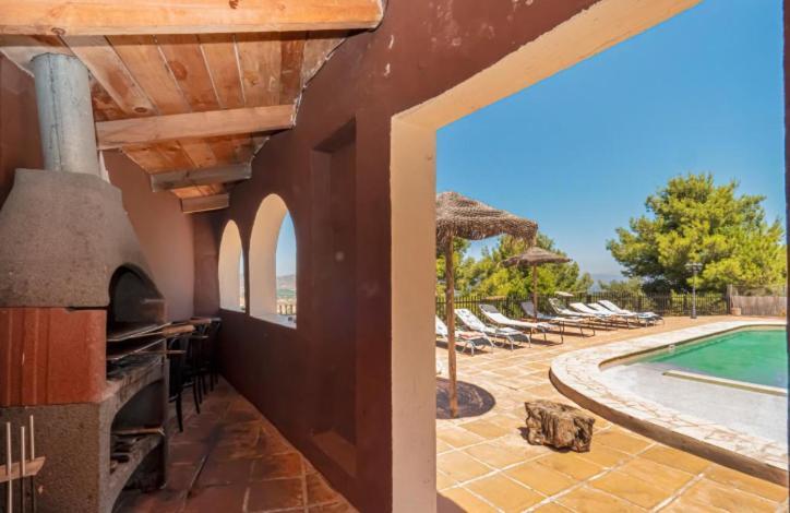 Preciosa Villa Con Gran Piscina Y Fabulosas Vistas Alhaurín de la Torre Eksteriør bilde